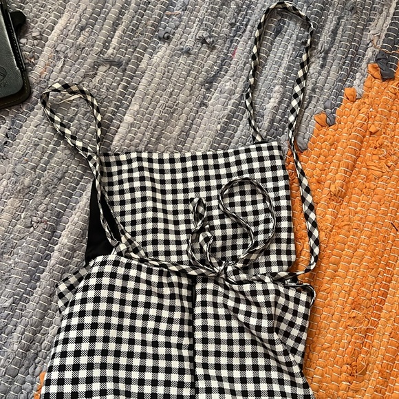 Angie capri checkered jumpsuit - Picture 3 of 3